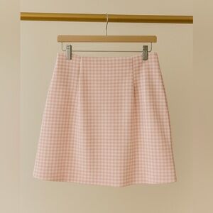 H&M Gingham Skirt